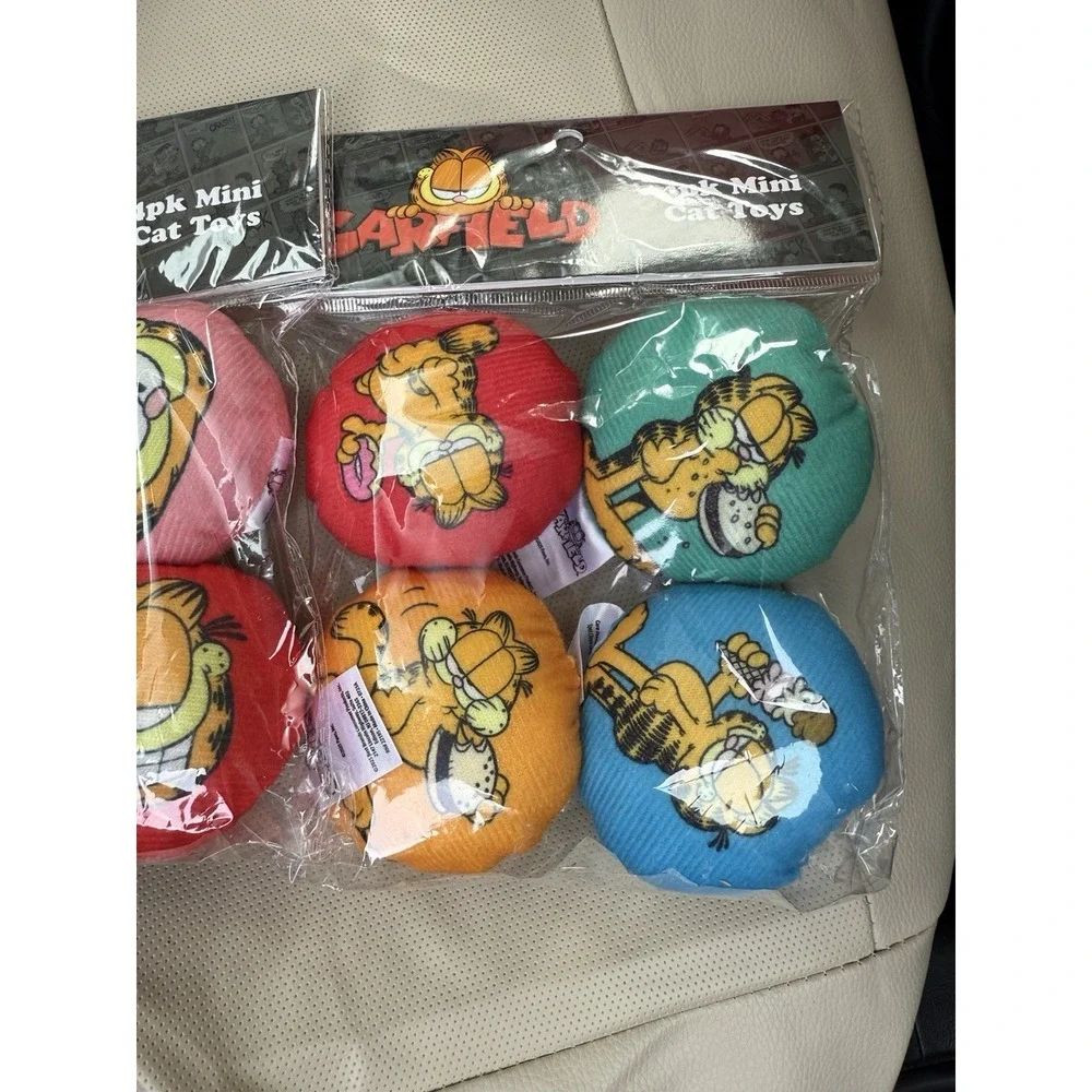 Lot Of 2 Nickelodeon Garfield 4‎ Pack Mini Cat Toys 2026 New